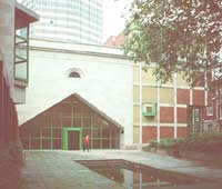 The Clore Gallery for the Turner Collection, Tate Gallery, London, England James Stirling.